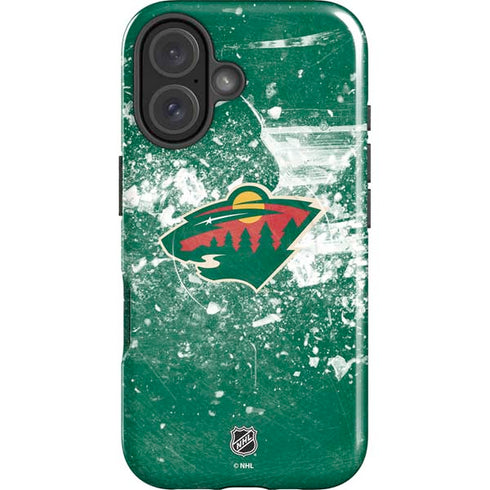 NHL Minnesota Wild Frozen iPhone 16 Plus Magsafe Impact Case